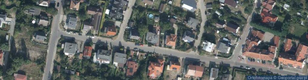 Zdjęcie satelitarne Kaperska ul.