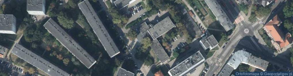 Zdjęcie satelitarne Kadłubka Wincentego, bp. ul.