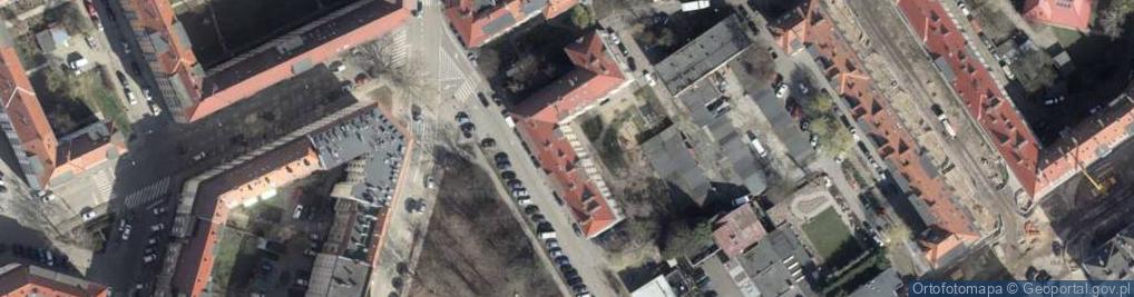 Zdjęcie satelitarne Kadłubka Wincentego, bp. ul.