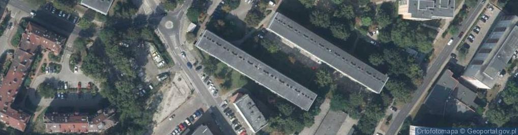 Zdjęcie satelitarne Kadłubka Wincentego, bp. ul.