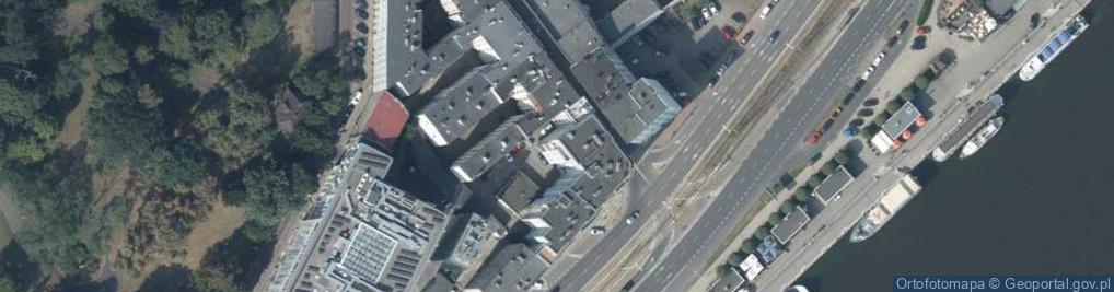 Zdjęcie satelitarne Kapitańska ul.