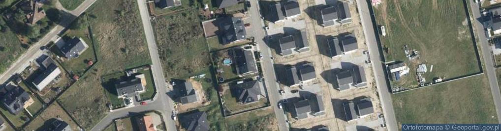 Zdjęcie satelitarne Kasztanowa ul.