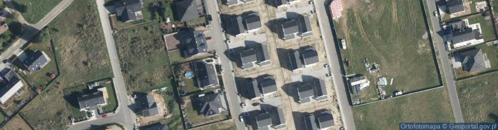 Zdjęcie satelitarne Kasztanowa ul.