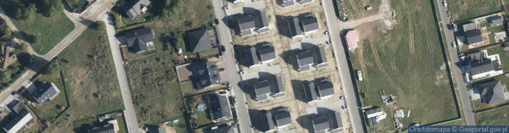 Zdjęcie satelitarne Kasztanowa ul.