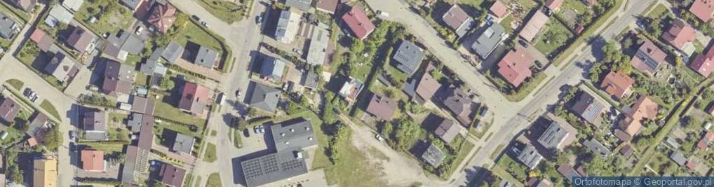 Zdjęcie satelitarne Kasztanowa ul.