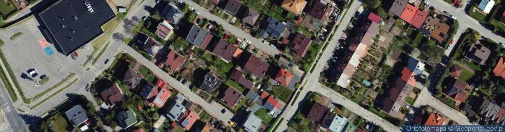 Zdjęcie satelitarne Kasztanowa ul.