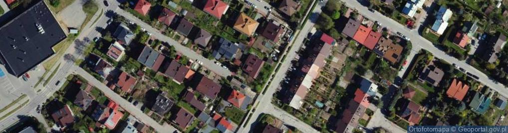 Zdjęcie satelitarne Kasztanowa ul.