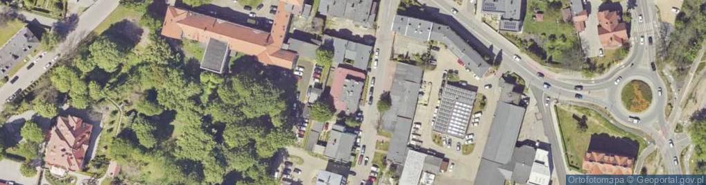 Zdjęcie satelitarne Karłuszowiec ul.