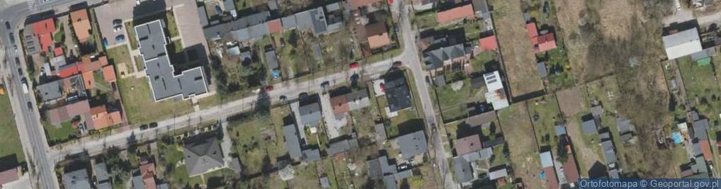 Zdjęcie satelitarne Kamienna ul.