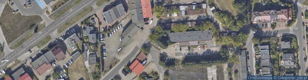 Zdjęcie satelitarne Kasztanowa ul.