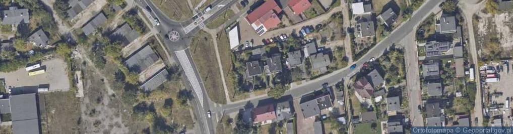 Zdjęcie satelitarne Kasztanowa ul.
