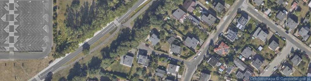 Zdjęcie satelitarne Katarzynki ul.