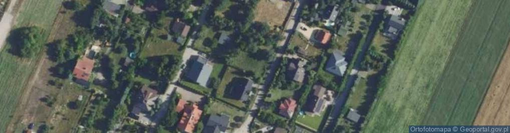 Zdjęcie satelitarne Kasztanowa ul.