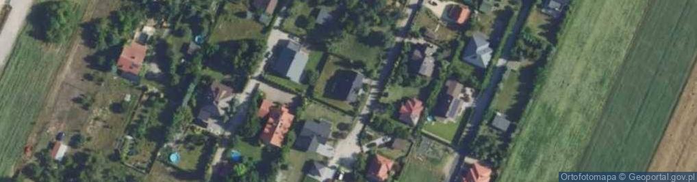Zdjęcie satelitarne Kasztanowa ul.