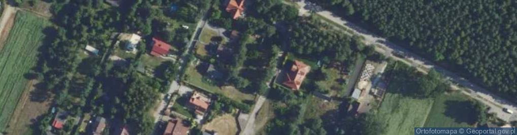 Zdjęcie satelitarne Kasztanowa ul.