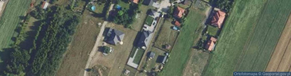 Zdjęcie satelitarne Kasztanowa ul.