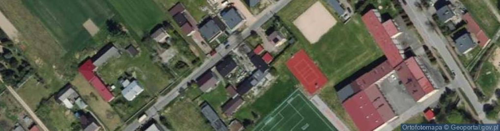 Zdjęcie satelitarne Kamienna ul.