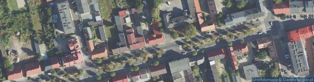 Zdjęcie satelitarne Kaliska ul.