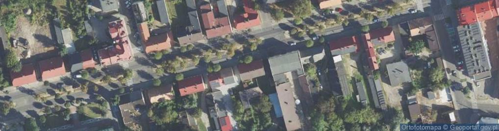 Zdjęcie satelitarne Kaliska ul.