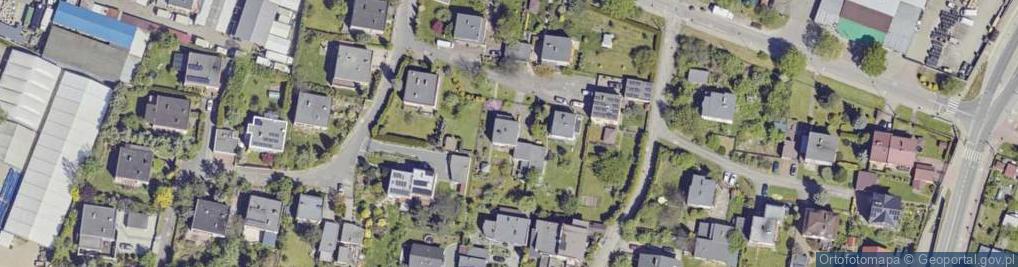 Zdjęcie satelitarne Kasztanowa ul.