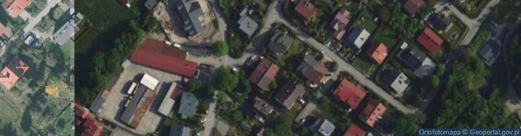 Zdjęcie satelitarne Kasztanowa ul.