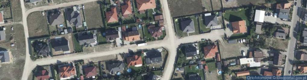 Zdjęcie satelitarne Kasztanowa ul.