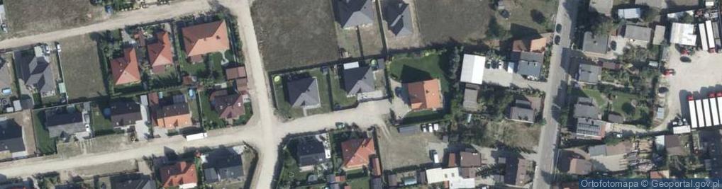 Zdjęcie satelitarne Kasztanowa ul.