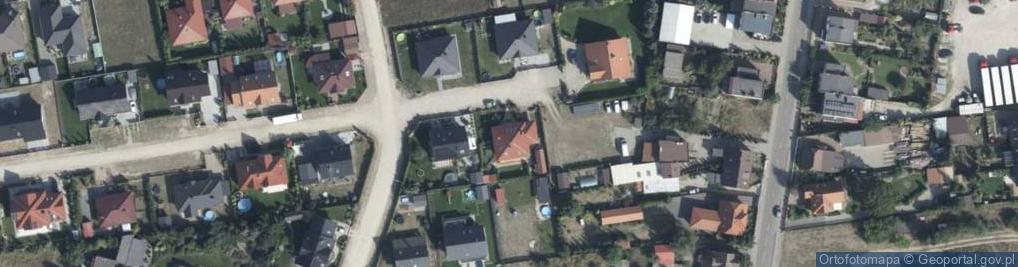 Zdjęcie satelitarne Kasztanowa ul.