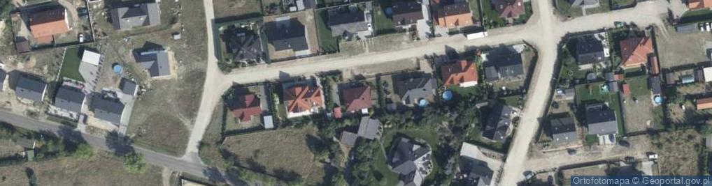 Zdjęcie satelitarne Kasztanowa ul.