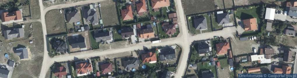 Zdjęcie satelitarne Kasztanowa ul.