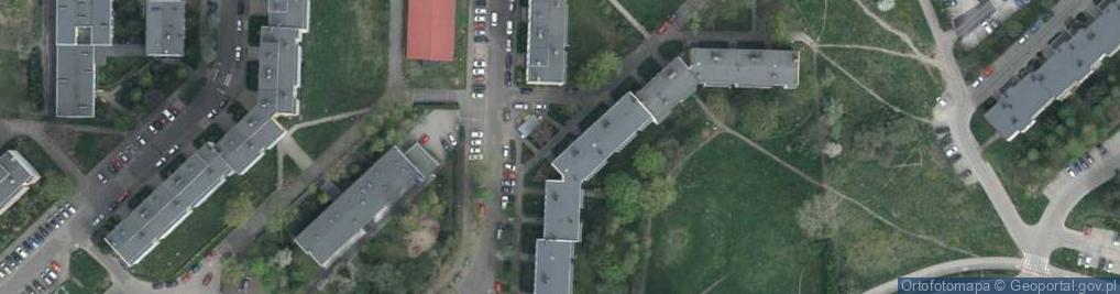 Zdjęcie satelitarne Kasztelańska ul.
