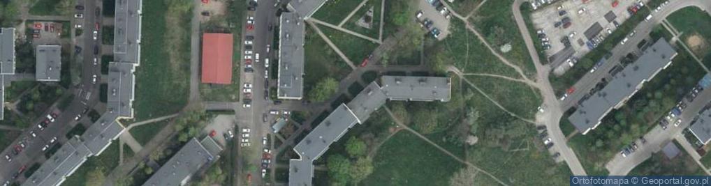 Zdjęcie satelitarne Kasztelańska ul.