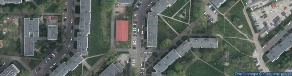 Zdjęcie satelitarne Kasztelańska ul.