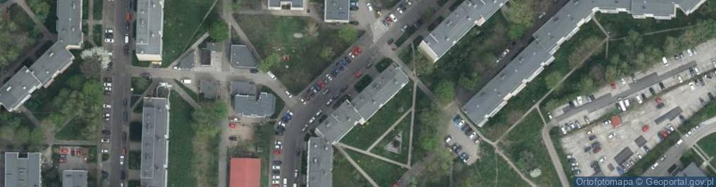Zdjęcie satelitarne Kasztelańska ul.