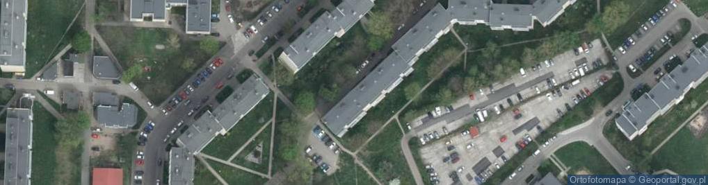 Zdjęcie satelitarne Kasztelańska ul.
