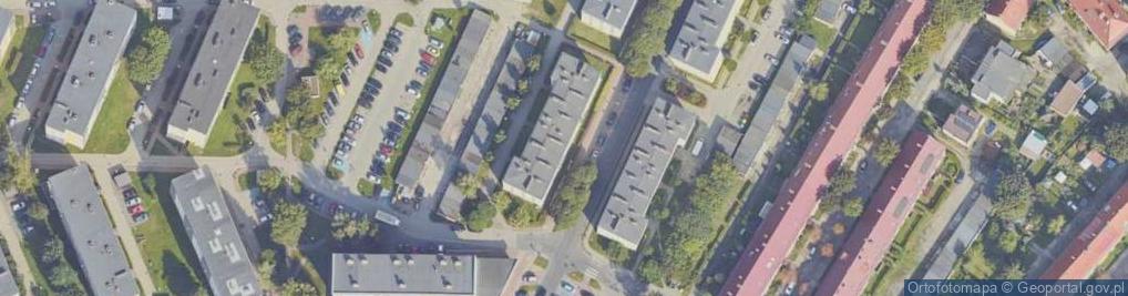 Zdjęcie satelitarne Kaszubska ul.