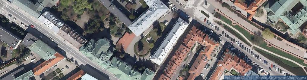 Zdjęcie satelitarne Kapitulna ul.