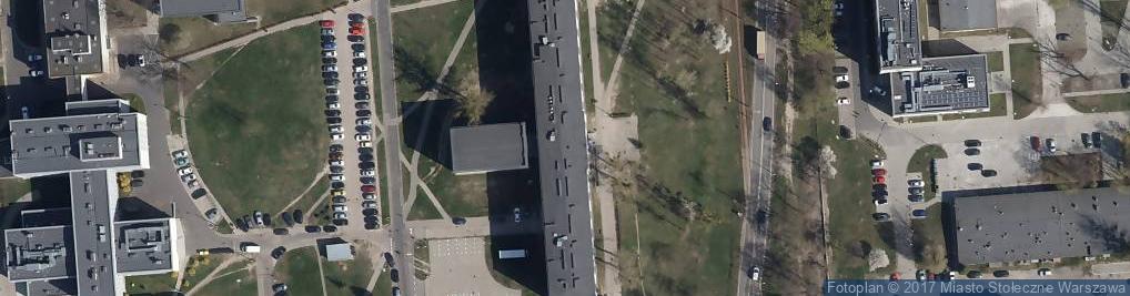 Zdjęcie satelitarne Kaliskiego Sylwestra, gen. ul.