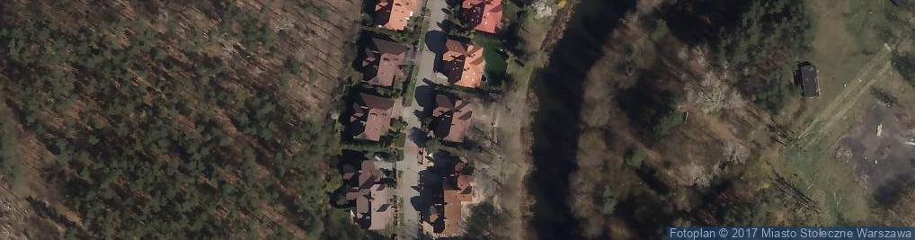 Zdjęcie satelitarne Kalinowej Łąki ul.