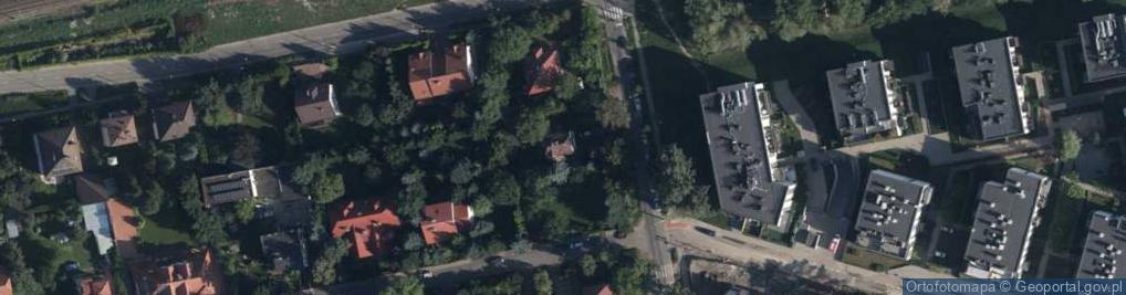 Zdjęcie satelitarne Kadłubka Wincentego, bp. ul.