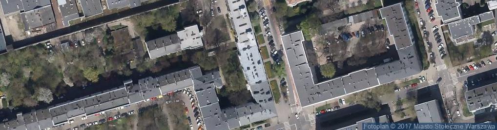 Zdjęcie satelitarne Kazimierzowska ul.