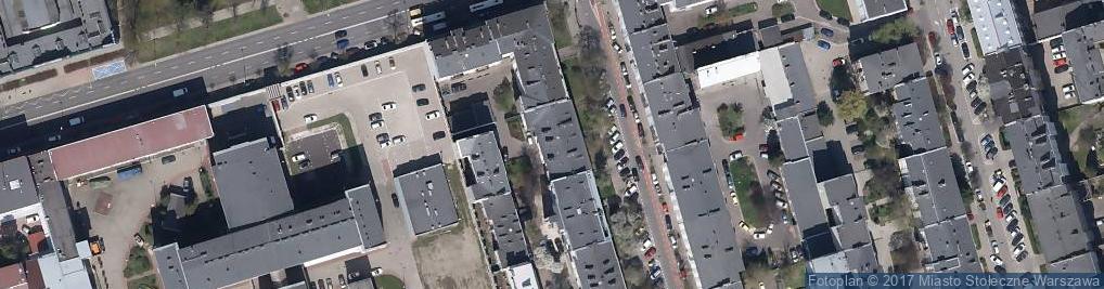 Zdjęcie satelitarne Kazimierzowska ul.