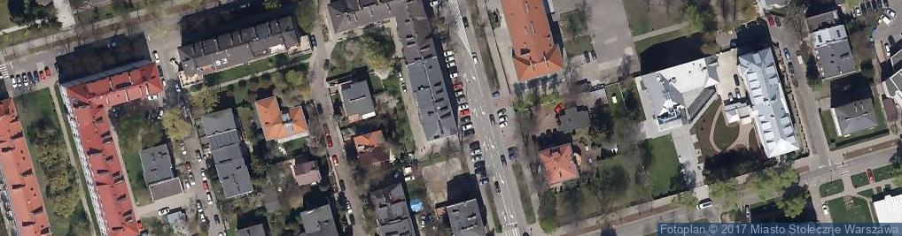 Zdjęcie satelitarne Kazimierzowska ul.