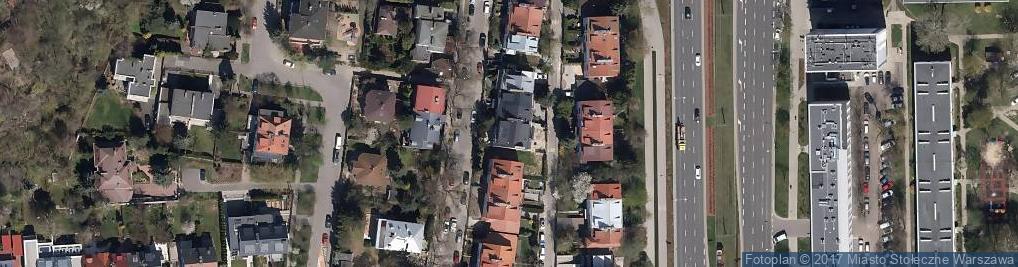Zdjęcie satelitarne Karwińska ul.