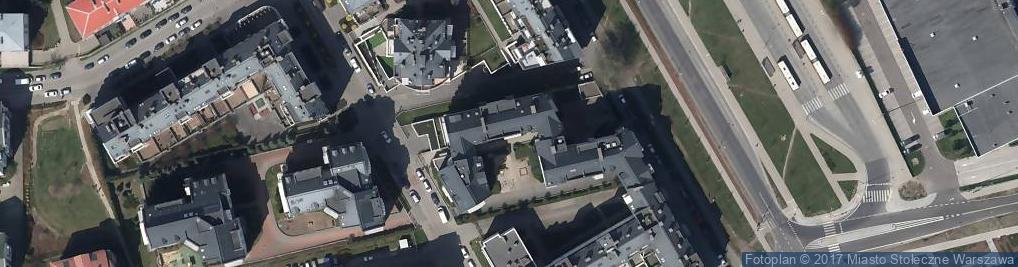 Zdjęcie satelitarne Kabacki Dukt ul.
