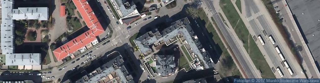 Zdjęcie satelitarne Kabacki Dukt ul.