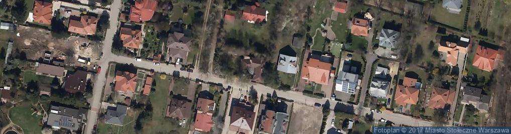 Zdjęcie satelitarne Kanarkowa ul.