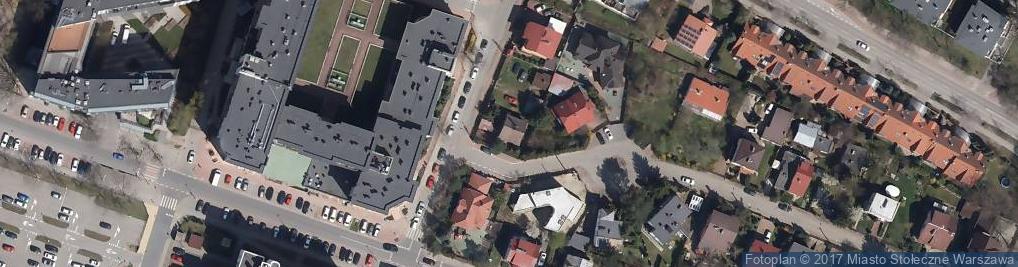 Zdjęcie satelitarne Kaflowa ul.