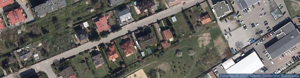 Zdjęcie satelitarne Kasztanowa ul.