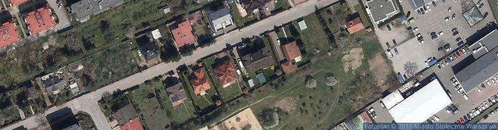 Zdjęcie satelitarne Kasztanowa ul.